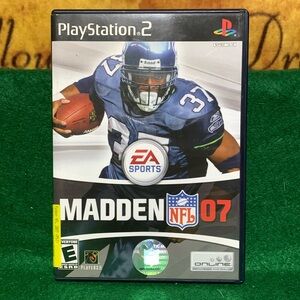 MADDEN NFL 07-PlayStation 2 Football Video Gane